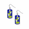 Abstract Water Lilies Earrings