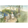 Ella in the Garden of Giverny