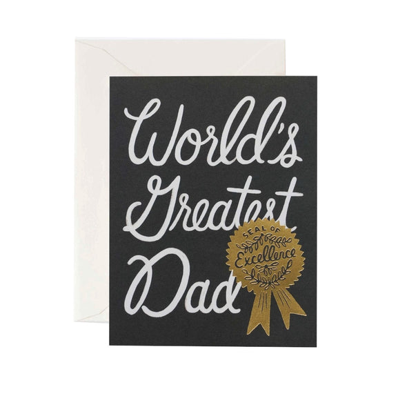 "World's Greatest Dad" Father's Day Card