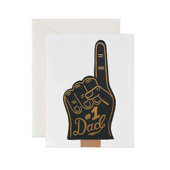 "#1 Dad" Father's Day Card