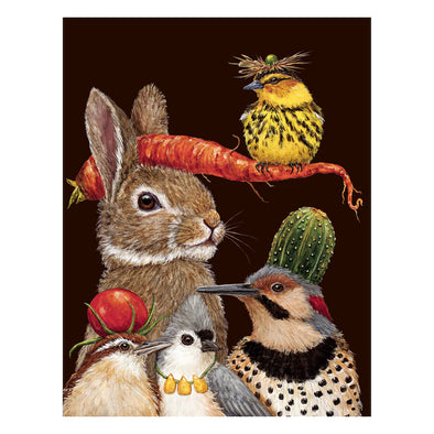 'Harvest Party' Blank Notecard