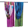 Silk Sari Kantha Throw