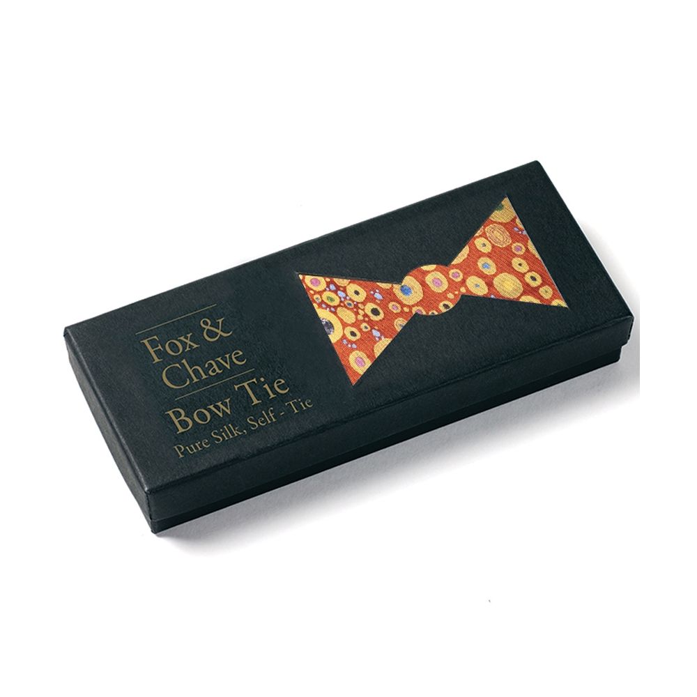 Red Klimt Bow Tie