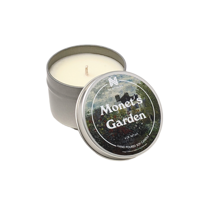 Monet's Garden Travel Candle