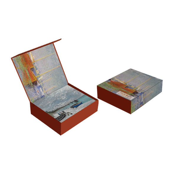 Monet Boats Boxed Notecards