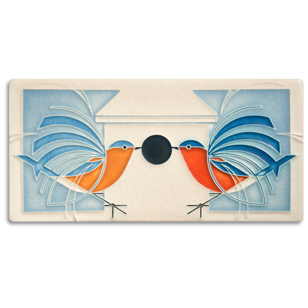 Charley Harper 'Homecoming' Motawi Tile