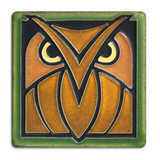 Owl Motawi Tile