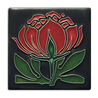 Peony Bloom Motawi Tile