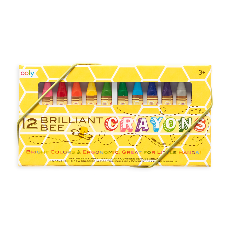 Brilliant Bee Crayons - Set of 12