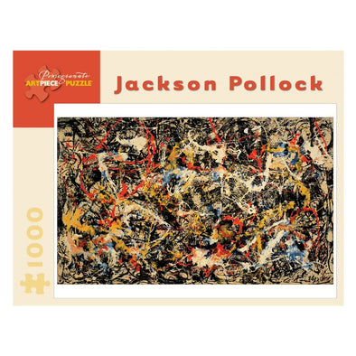 Jackson Pollock Convergence Jigsaw Puzzle