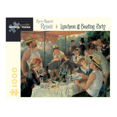 Pierre Auguste Renoir Luncheon of the Boating Party Jigsaw Puzzle
