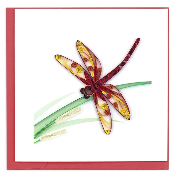 Dragonfly Quilling Card