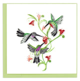 Hummingbird Quilling Cards