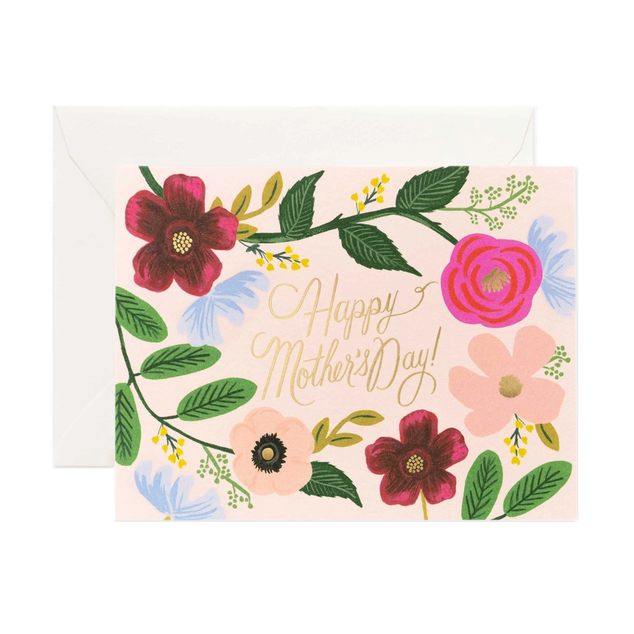 Wildflowers Mother's Day Card by Rifle Paper
