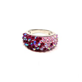 Iridescent Crystal Ring