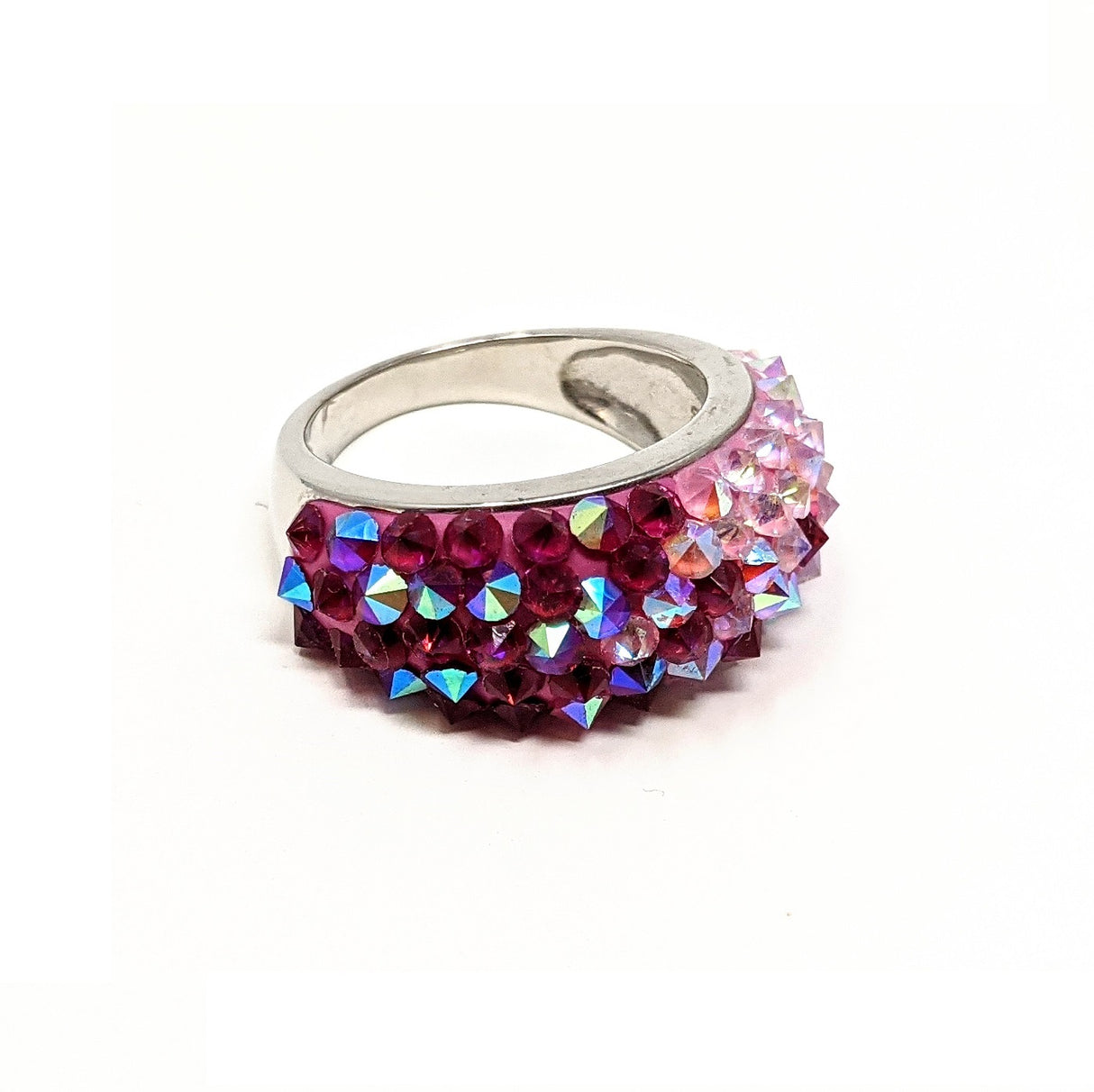 Iridescent Crystal Ring