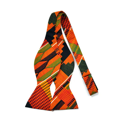 Kente African Print Bow Tie