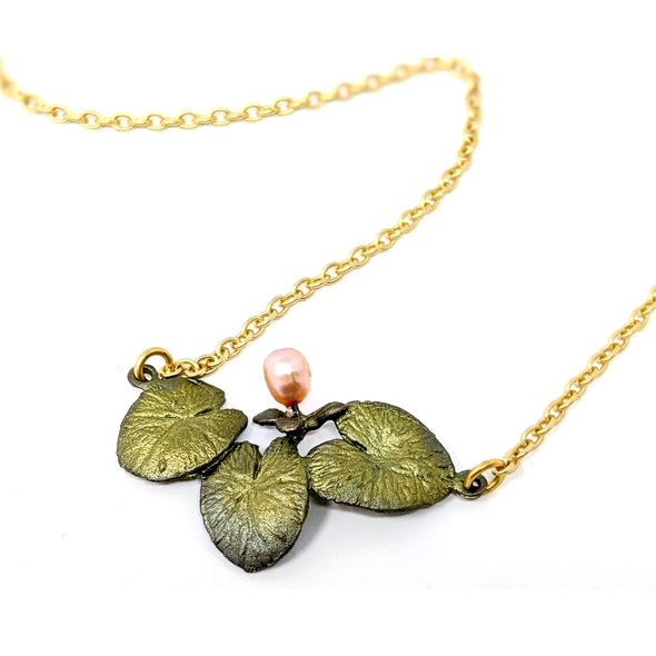 Water Lilies Necklace by Michael Michaud