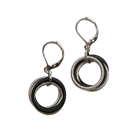 Small Piano Wire Loop Earrings