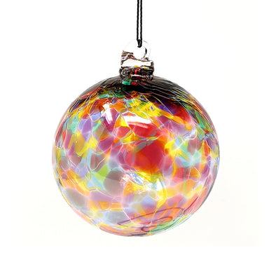 Shawn Everette Handmade Glass Ball Ornament - Multi-Color