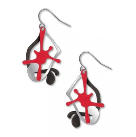 Splatter Earrings