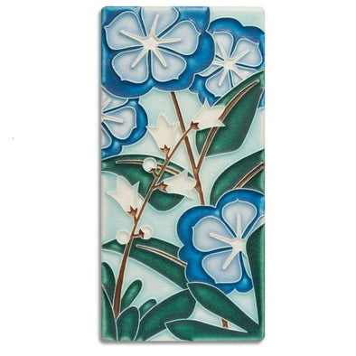 Starry Flowers Motawi Tile