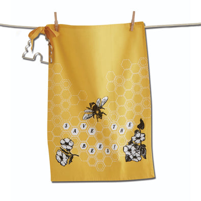 Save the Bees Tea Towel & Cookie Cutter Set