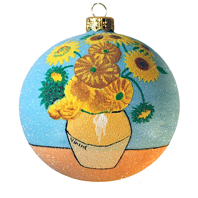 Thomas Glenn Holidays Van Gogh Sunflowers Ornament