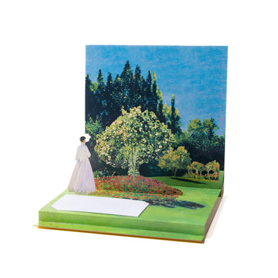 Monet 'Woman in the Garden' Pop-Up Card