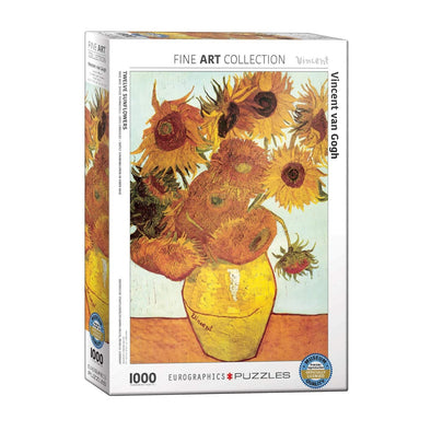 Van Gogh Twelve Sunflowers Puzzle