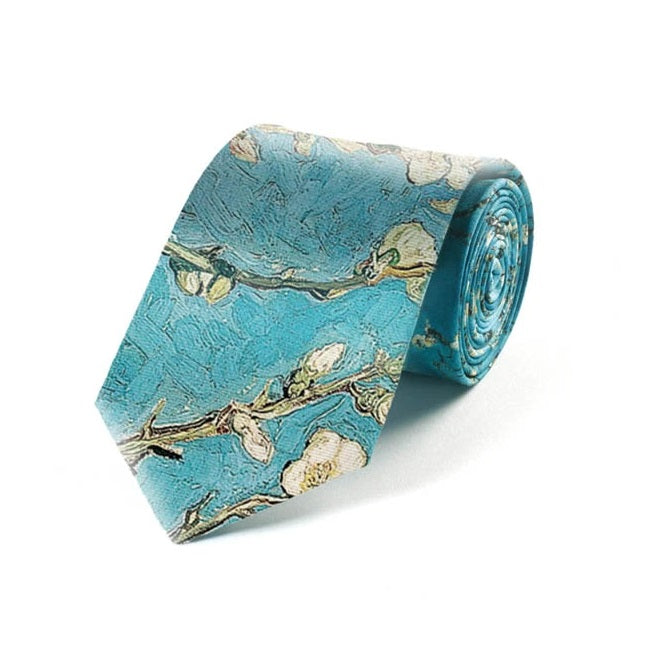 Van Gogh Almond Blossom Silk Tie