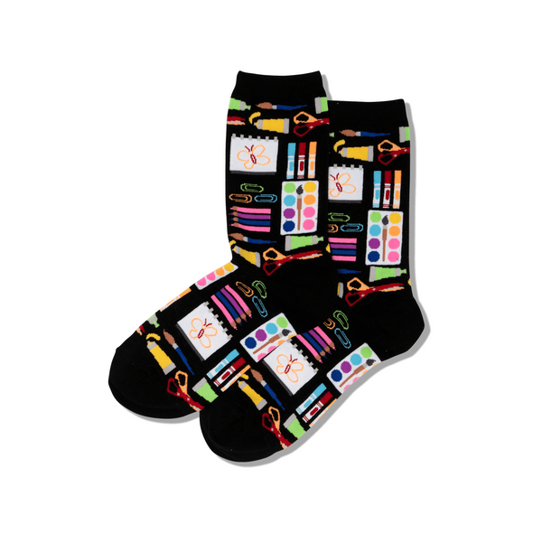 Art Supplies Women's Socks